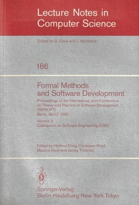 Ehrig, Floyd, Formal Methods and Software Development, TAP soft, Springer 1985