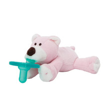 WubbaNub Pacifier - Pink Bear: Baby Plush Toy