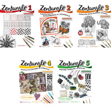 Design Originals Zentangle 5-Book Paperback Collection