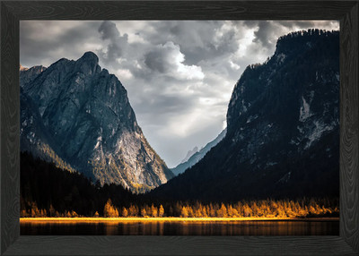 Lichtblick Gerahmtes Wandbild Poster Leinwanddruck Bild