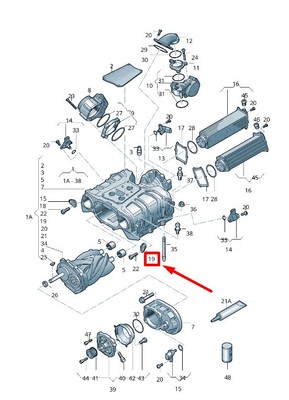 Audi Q7 4m Supercharger -Klammer 06E103390BB NEUE EURLECHUNG