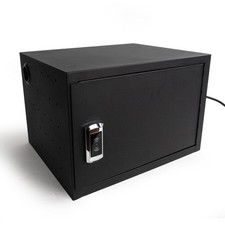12-Device Charging Station for Laptops and Tablets, Wall-Mount Lockable Charg...