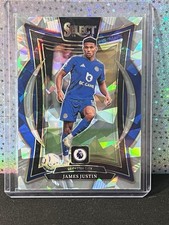 Panini 2024-25 Select Premier League Terrace Prizm James Justin Leicester #95