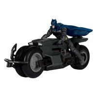 Mcfarlane Toys Dc Multiverse The Flash Batcycle With Batman Fahrzeug & Actionfig