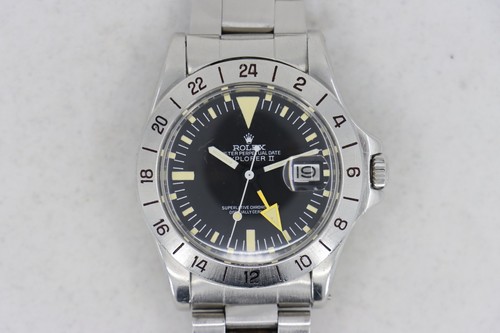 Vintage Rolex Explorer II 1655 Steve McQueen Mark 2 Dial Orang...