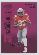 2022 Skybox Metal Universe Champions PMG Pink 28/75 Master Teague III #013 0i47
