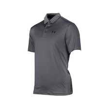 Under Armour Men's Playoff Golf Polo, Black/Graphite, Small