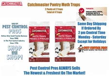 4 Traps Catchmaster Pantry Pest Moth Control Indian Meal Tobacco Mediterranean