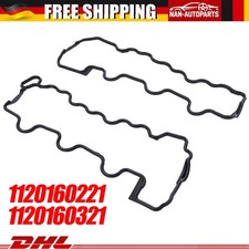 2x Motor Ventildeckeldichtung F&uuml;r MERCEDES W202 W203 W210 W211 W220 M113 M155