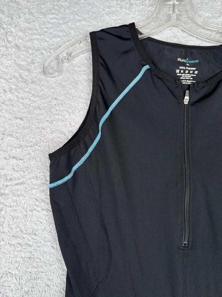 Traje de piel RunBreeze ciclismo mujer extra grande negro triatlón acolchado polietileno Foto 3 de 4