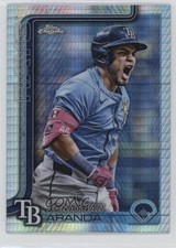 2025 Topps Chrome Update Prism Refractor Jonathan Aranda #USC68 4d5