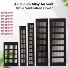 Aluminum Alloy Air Vent Grille Ventilation Cover For Cupboard Cabinet Thickened