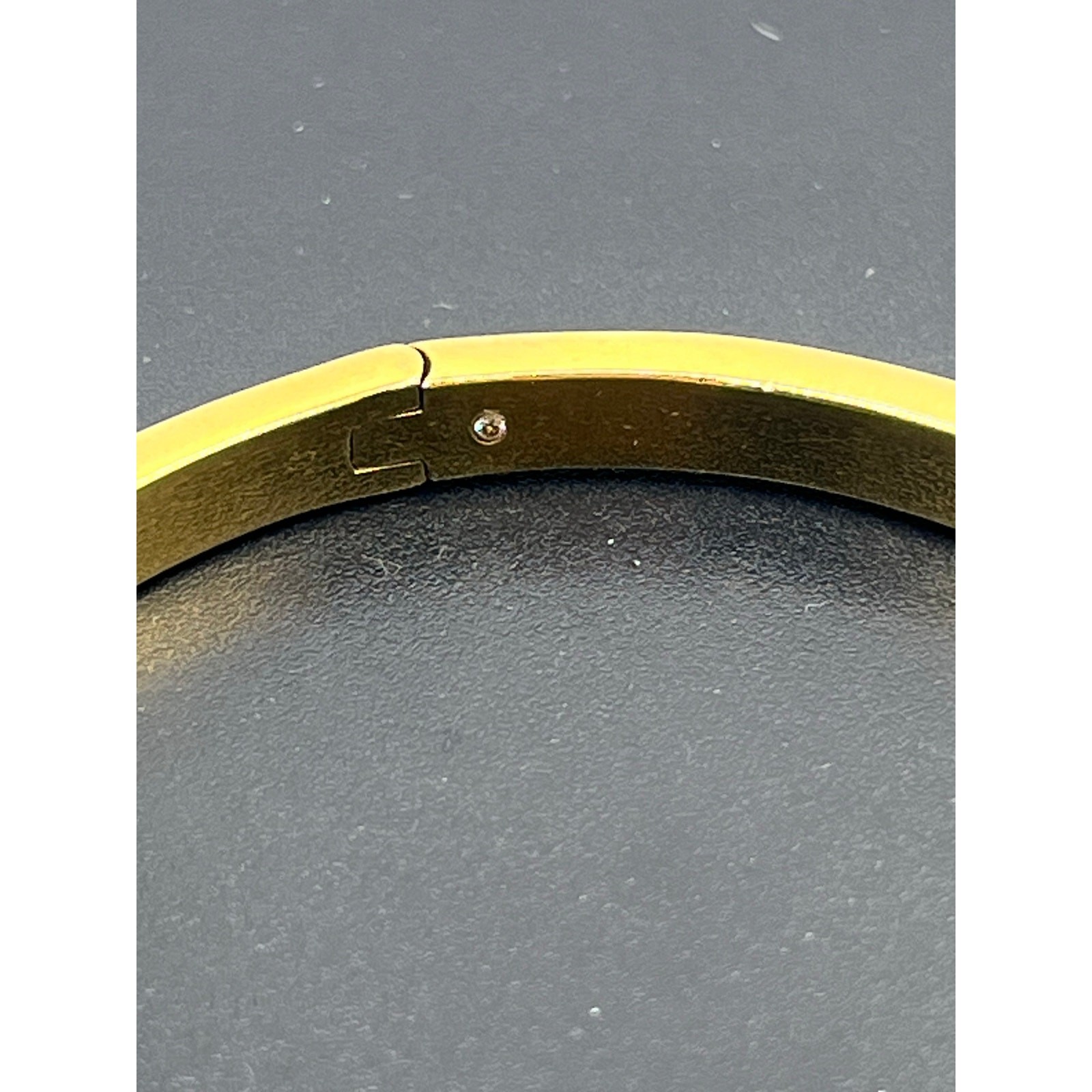 Kate Spade New York Women's Gold Plated Metal Ring It Up Pave Bangle Bracelet thumbnail 3