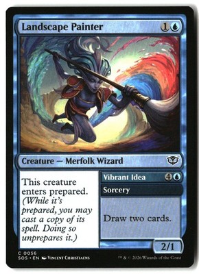 MTG Landscape Painter [SOS - 56] NM 2-69