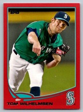 2013 Topps Red  Tom Wilhelmsen 402