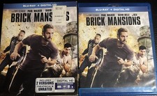 Brick Mansions (Blu-ray/No Digital HD) W/Slipcover-Used-Free Shipping