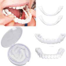 Smile Teeth Denture Temporary False Teeth Improve Smile