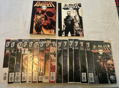 Marvel Knights Comic The Punisher Vol 3 Near Full Run 32/37 Issues TPB Lot Ennis