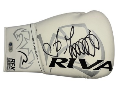 OLEKSANDR USYK SIGNIERTER WEISSER RIVAL BOXHANDSCHUH UNBESTRITTEN (ACG CERT AG18891)