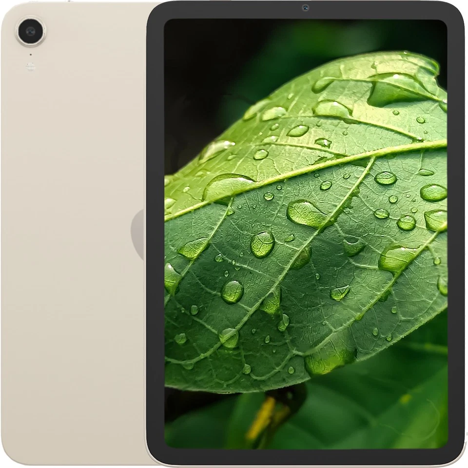 Apple iPad Mini 6 Polarstern 64 GB (2021) WiFi Tablet *Wie Neu* DE Händler
