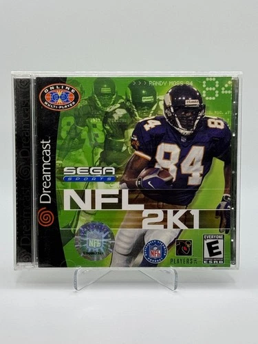 NFL 2K1 SEGA Dreamcast (2000) Manual Included