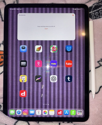 Apple iPad Pro 11'' 256GB Wi Fi Gray Tablet w/ Apple Pencil 2nd Gen