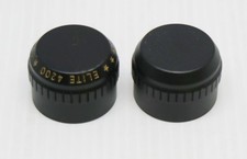 Bushnell Elite 4200 Black Matte Scope Windage & Elevation Turret Caps 22x17x16mm