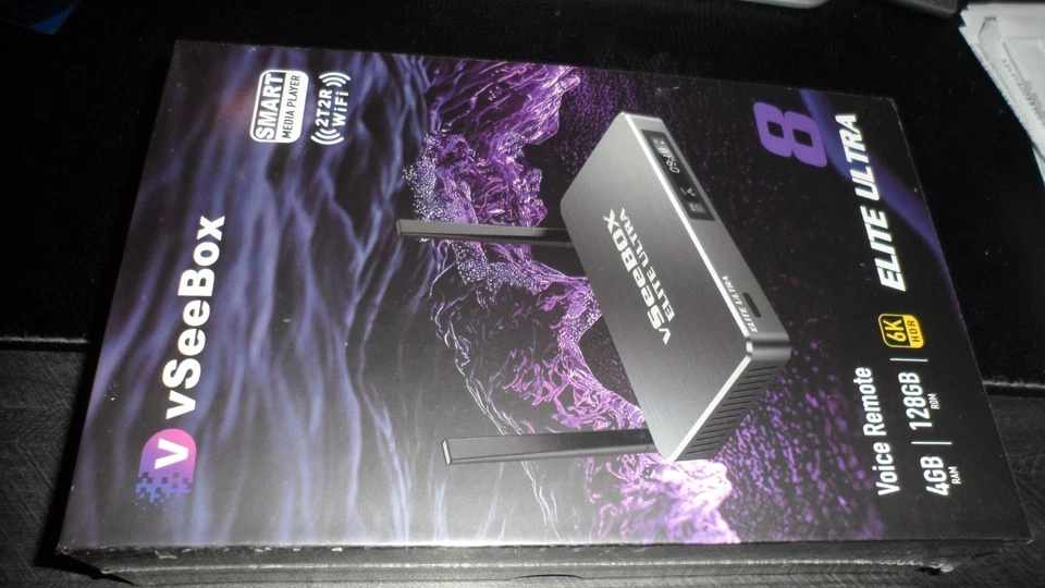 Vsee Box Elite Ultra Free Fast Shipping Make offer  / Brand New sealed - Image 4 of 4