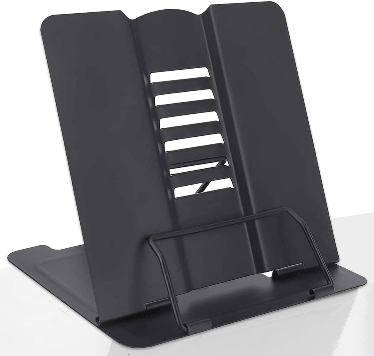 Book Stand - Book Holder for Reading, Multifunctional Reading Rack, Adjustable A