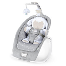 2-In-1 Lightweight Infant to Toddler Rocker and Baby Bouncer - Tummy Time Mat, V