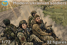 1/72 20mm Modern Ukrainian Soldiers  (32 Figures) no airfix revell esci !New!