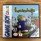 Lemmings For Game Boy Color With Case