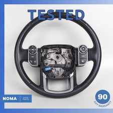 14-22 Lr Range Rover Sport L494 Leather Heated Steering Wheel W Switches Oem