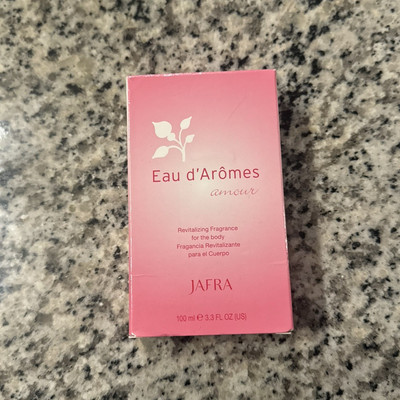 Jafra Eau d'Aromes Amour Fragrance For Women 100ml 3.3 FL Oz ~ NEW Pink