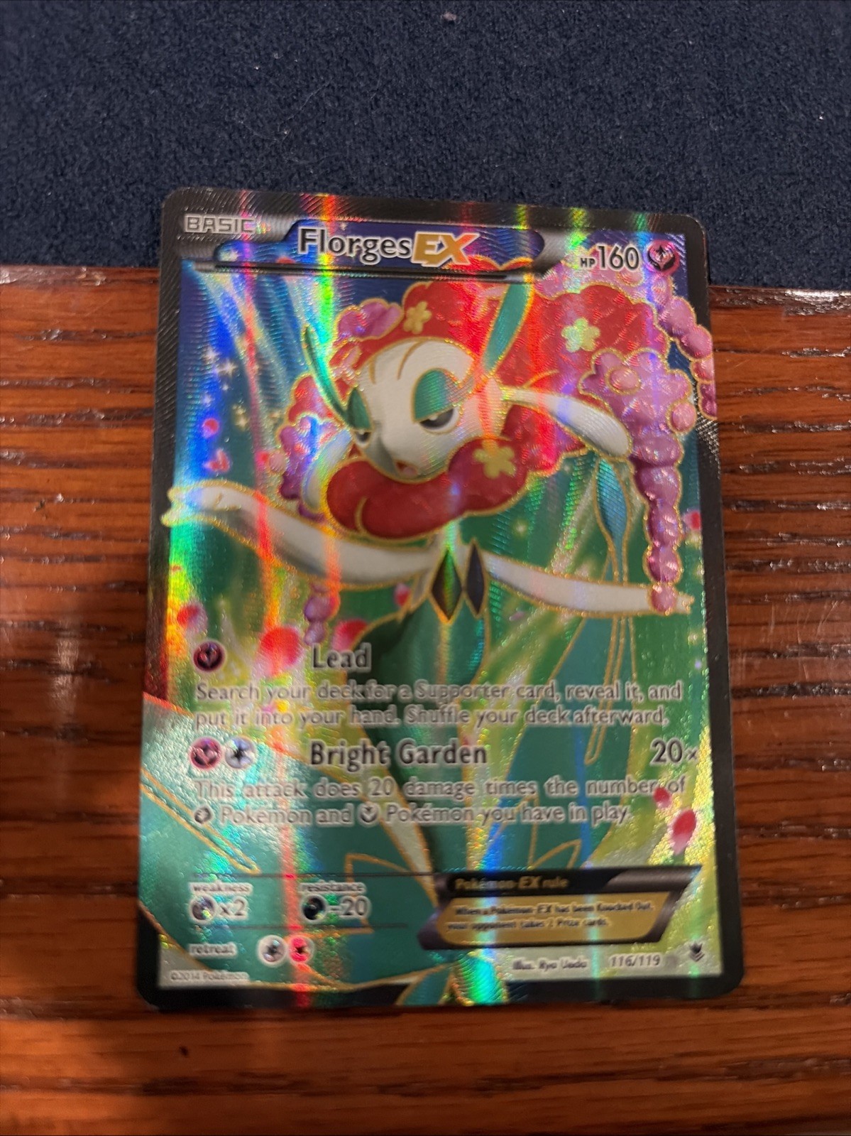 Florges EX (116 Full Art) 116/119 XY - Phantom Forces Holo