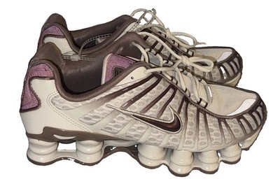 Nike Shox TL US 8.5 EU 40 Light Bone Burgundy Crush IM6013-072