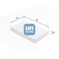 Innenraumfilter UFI 53.388.00 Partikelfilter FüR F15 Cube Nissan Z12 Leaf Juke