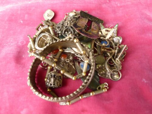 LARGE LOT OF VINTAGE STERLING SILVER JEWELRY WEIGHING 9.41 TROY OZS - Zdjęcie 1 z 1