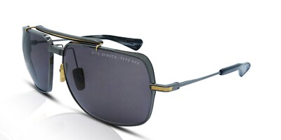Dita Symeta-Type 403 DTS126-62-03-Z Men's Sunglasses Black Iron/Yellow Gold/Grey