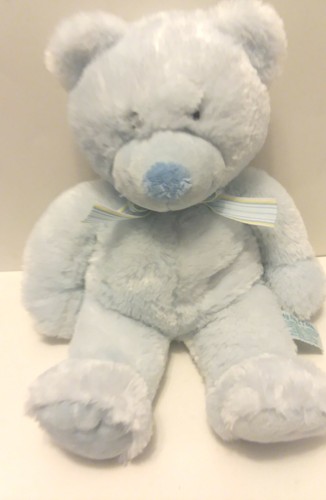 Peluche Russ Baby IL MIO PRIMO ORSACCHIOTTO blu fiocco orsacchiotto 16" - Foto 10 di 10