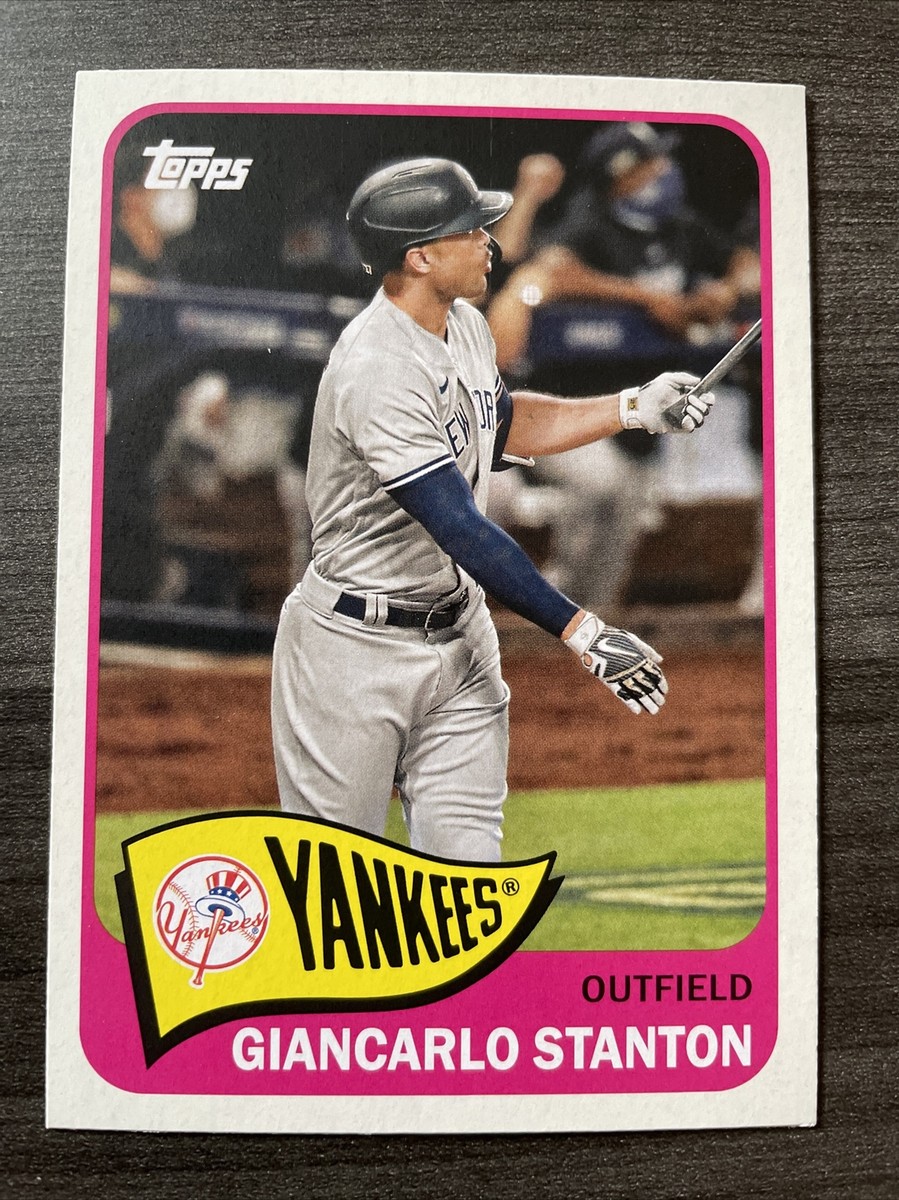 2021 Topps 1965 Redux Insert #34 - Giancarlo Stanton - New York