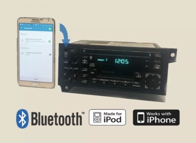  84-02 Chrysler Dodge Jeep Cherokee AMFM CD Bluetooth OEM Stereo P05091605AC