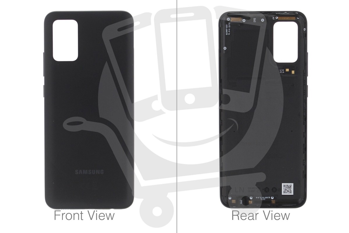Official Samsung Galaxy A02s SM-A025 Black Rear Battery Cover  GH81-20239A