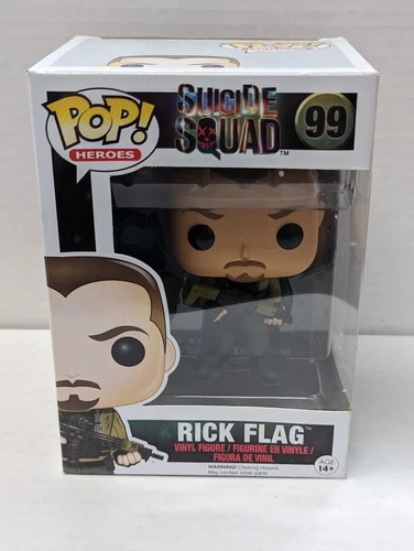 Funko Pop Suicide Squad Rick Flag #99! New!
