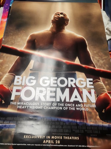 Big George Foreman Movie Poster 27x40 D S EBay