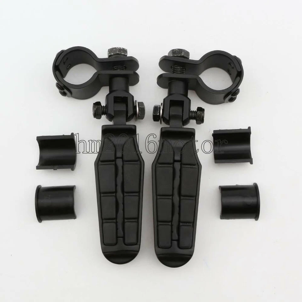 Clavijas de pie de carretera abrazaderas de montaje de pedal para Honda Shadow ACE Aero VLX 600 750 1100 Foto 3 de 4