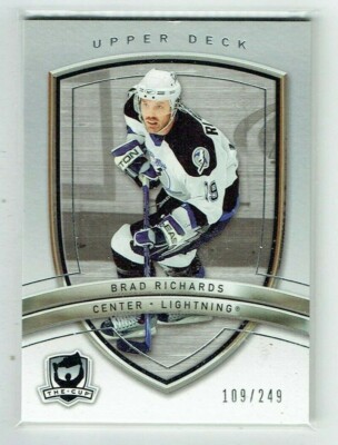 05-06 UD Upper Deck The Cup  Brad Richards  /249  TOP EDGE DING