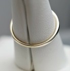 MHJ Michael Hill 18K Yellow Gold 1/6cttw Pavé Half Eternity Diamond Ring Band — photo 4