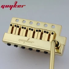 Guyker Gold Guitar Tremolo Bridge String Spacing 10.8MM With Brass Saddle