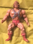 MOTU, He-Man, Masters of the Universe, vintage, original, figure with harness